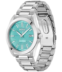 Hugo Boss Men's Strike Quartz Mechanical Automatic Stainless Steel Bracelet Watch