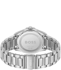 Hugo Boss Men's Strike Quartz Mechanical Automatic Stainless Steel Bracelet Watch