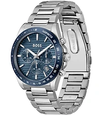 Hugo Boss Men's Strike Quartz Chronograph Stainless Steel Bracelet Watch