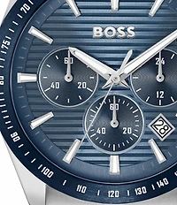 Hugo Boss Men's Strike Quartz Chronograph Stainless Steel Bracelet Watch
