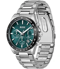 Hugo Boss Men's Strike Quartz Chronograph Stainless Steel Bracelet Watch