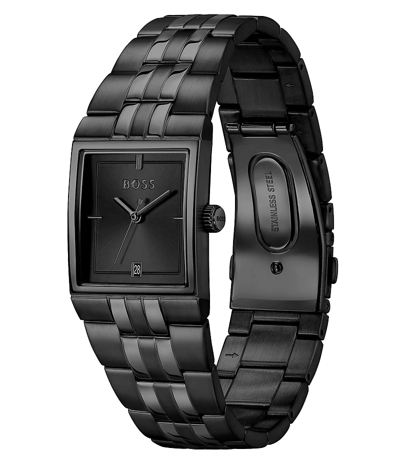 Hugo Boss Men's Strivo Quartz Analog Stainless Steel Bracelet Watch