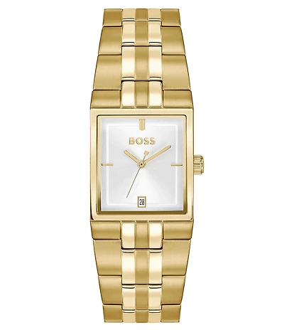 Hugo Boss Men's Strivo Quartz Analog Stainless Steel Bracelet Watch