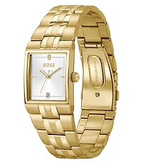 Hugo Boss Men's Strivo Quartz Analog Stainless Steel Bracelet Watch