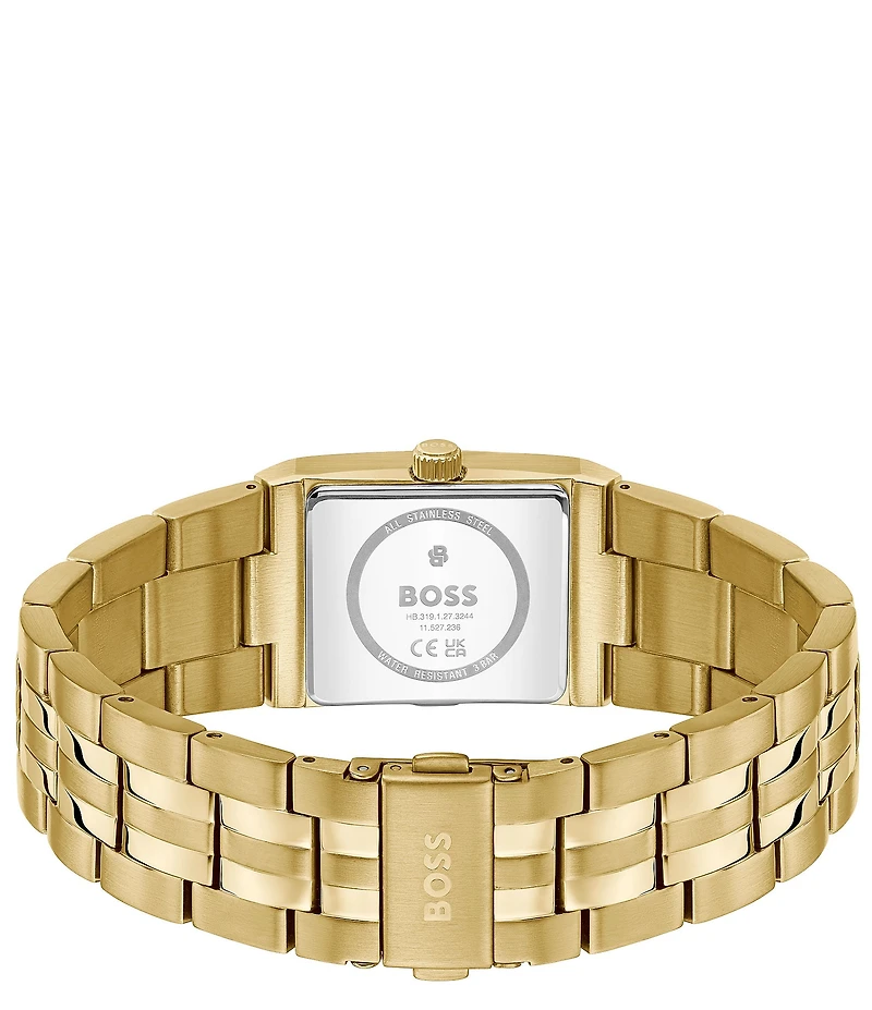 Hugo Boss Men's Strivo Quartz Analog Stainless Steel Bracelet Watch