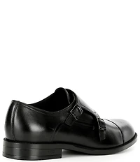 Hugo Boss Men's Tayil Leather Monk Strap Oxfords