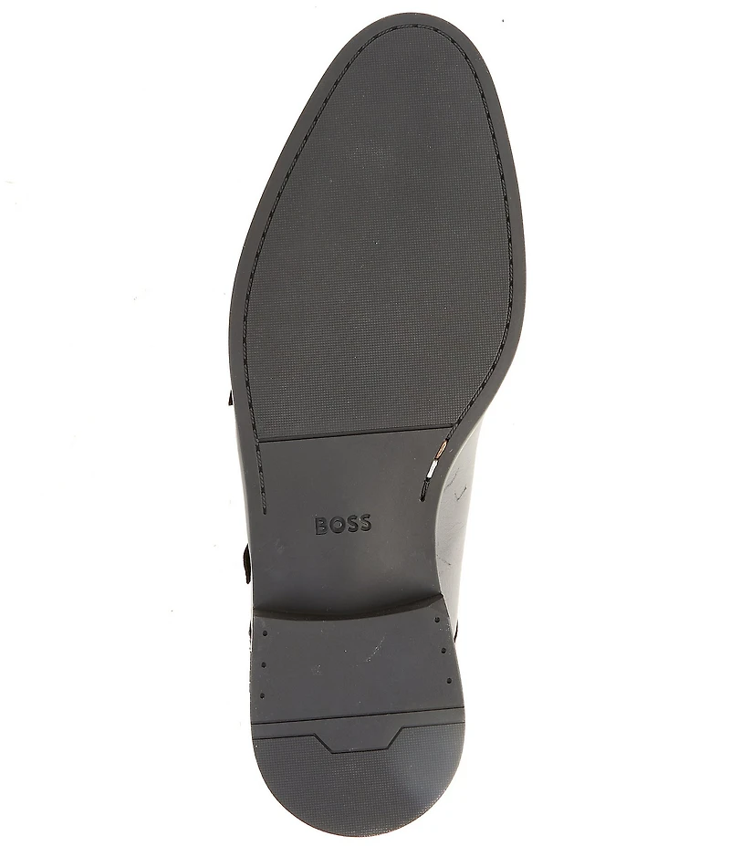 Hugo Boss Men's Tayil Leather Monk Strap Oxfords