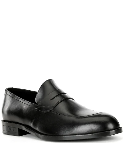 Hugo Boss Men's Tayil Leather Penny Loafers