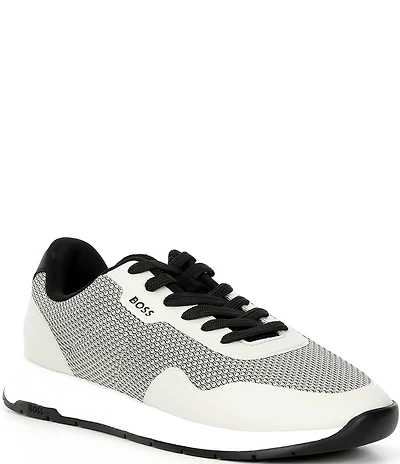 Hugo Boss Men's Titanium Mesh Sneakers