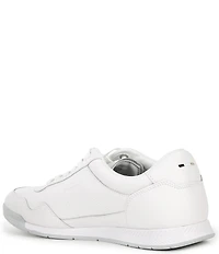 Hugo Boss Men's Titanium Perforated Leather Sneakers