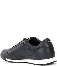 Hugo Boss Men's Titanium Perforated Leather Sneakers