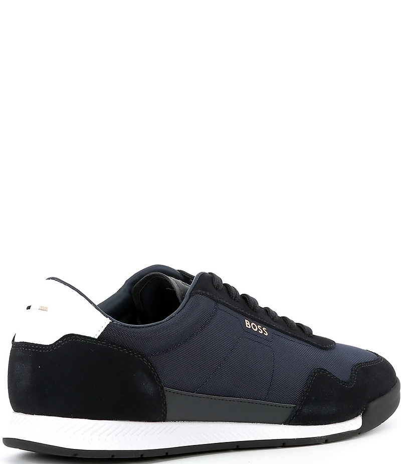 Hugo Boss Men's Titanium Suede Sneakers