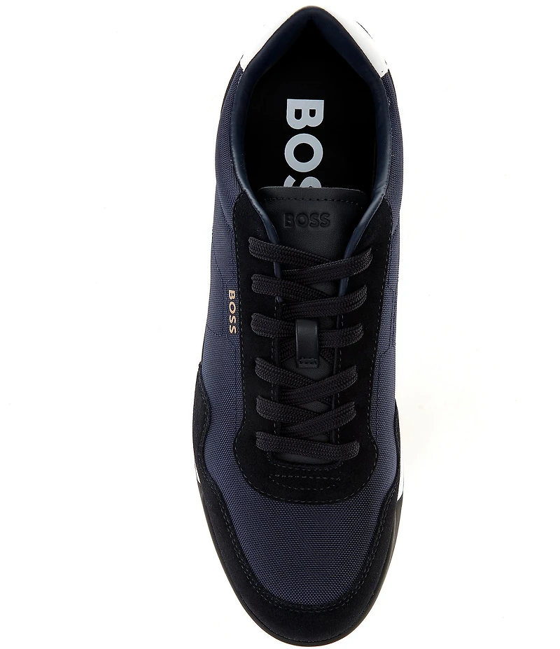 Hugo Boss Men's Titanium Suede Sneakers