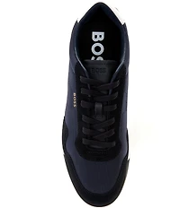 Hugo Boss Men's Titanium Suede Sneakers