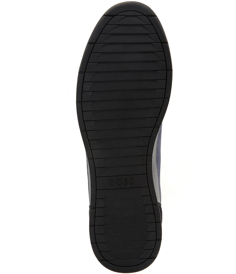 Hugo Boss Men's Titanium Suede Sneakers