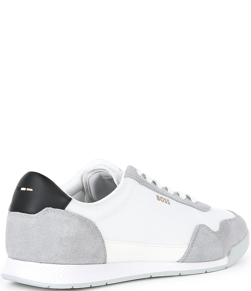 Hugo Boss Men's Titanium Suede Sneakers