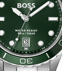 Hugo Boss Men's Troper Sport Quartz Analog Stainless Steel Bracelet Watch