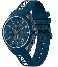 Hugo Boss Men's Velocity Quartz Chronograph Silicone Strap Watch