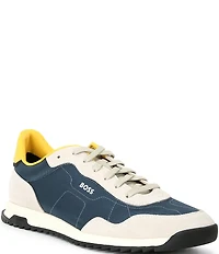 Hugo Boss Men's Zayn Suede Low Profile Sneakers