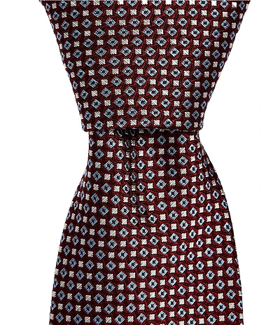 Hugo Boss Micro Neat Jacquard 3#double; Silk Blend Tie