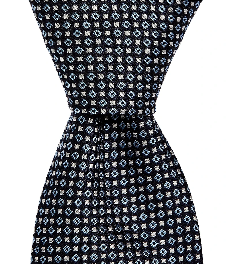 Hugo Boss Micro Neat Jacquard 3#double; Silk Blend Tie