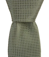 Hugo Boss Micro Pattern Jacquard 2 1/4#double; Silk Blend Tie