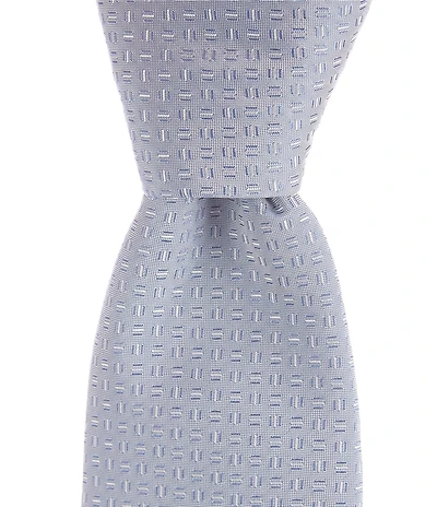 Hugo Boss Micro Pattern Jacquard 2.95#double; Silk Blend Tie