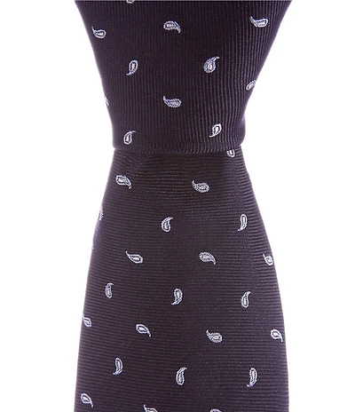 Hugo Boss Micro Pattern Jacquard 2.95#double; Silk Tie