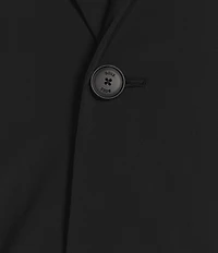 Hugo Boss Notch Lapel Regular Fit Solid Coat