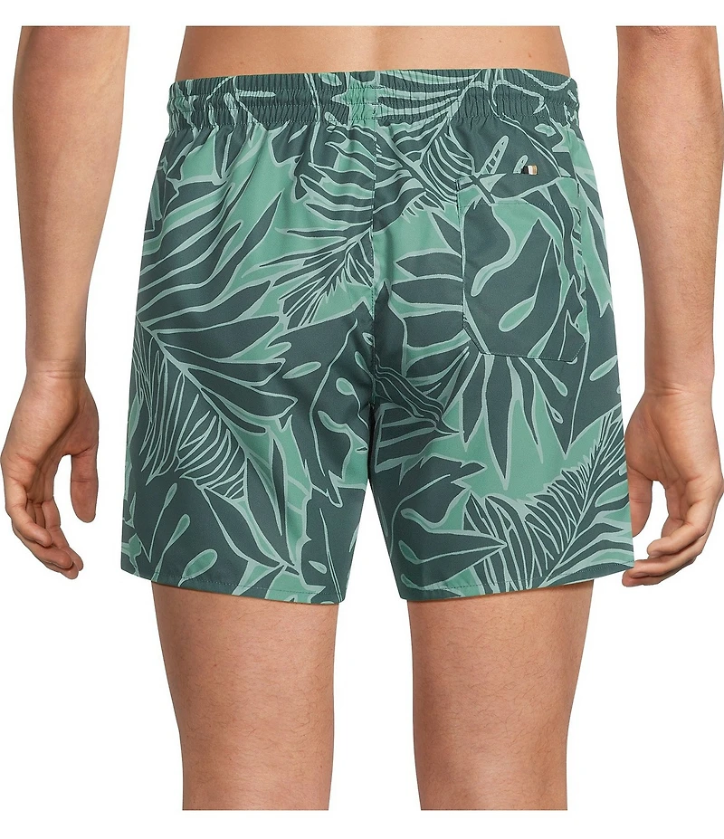 Hugo Boss Piranha 5#double; Inseam Swim Trunks