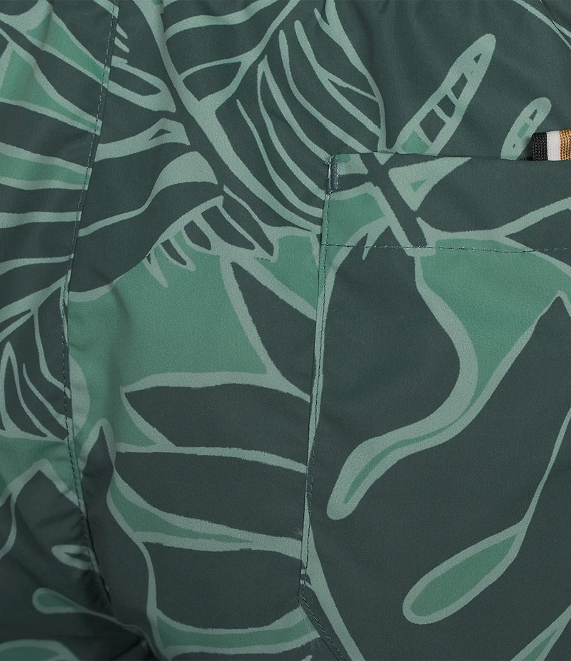 Hugo Boss Piranha 5#double; Inseam Swim Trunks