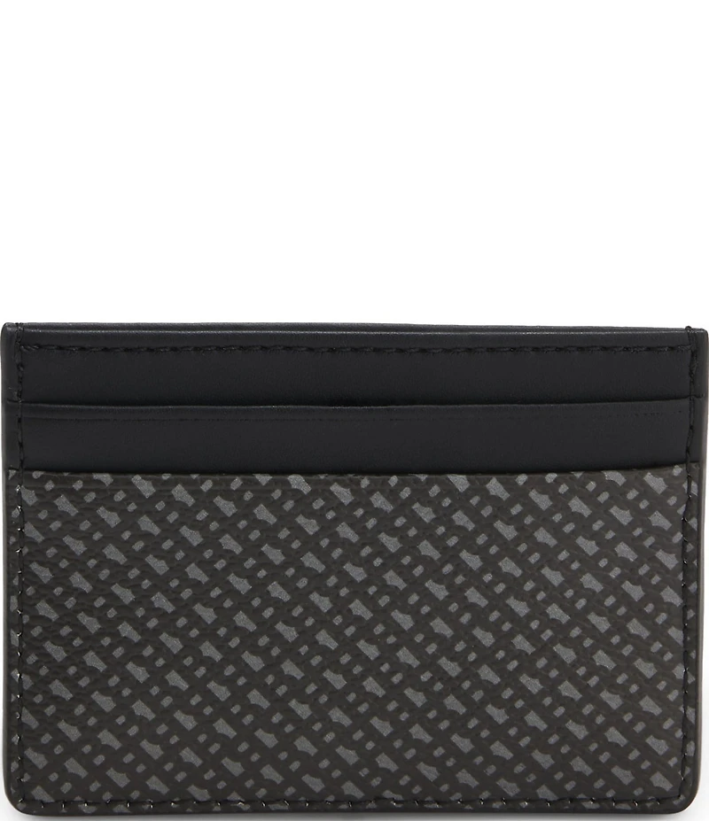 Hugo Boss Ray Allover Logo Print Card Holder