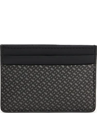 Hugo Boss Ray Allover Logo Print Card Holder