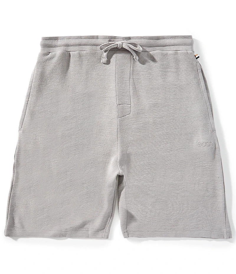 Hugo Boss Rib-Knit Sleep Shorts