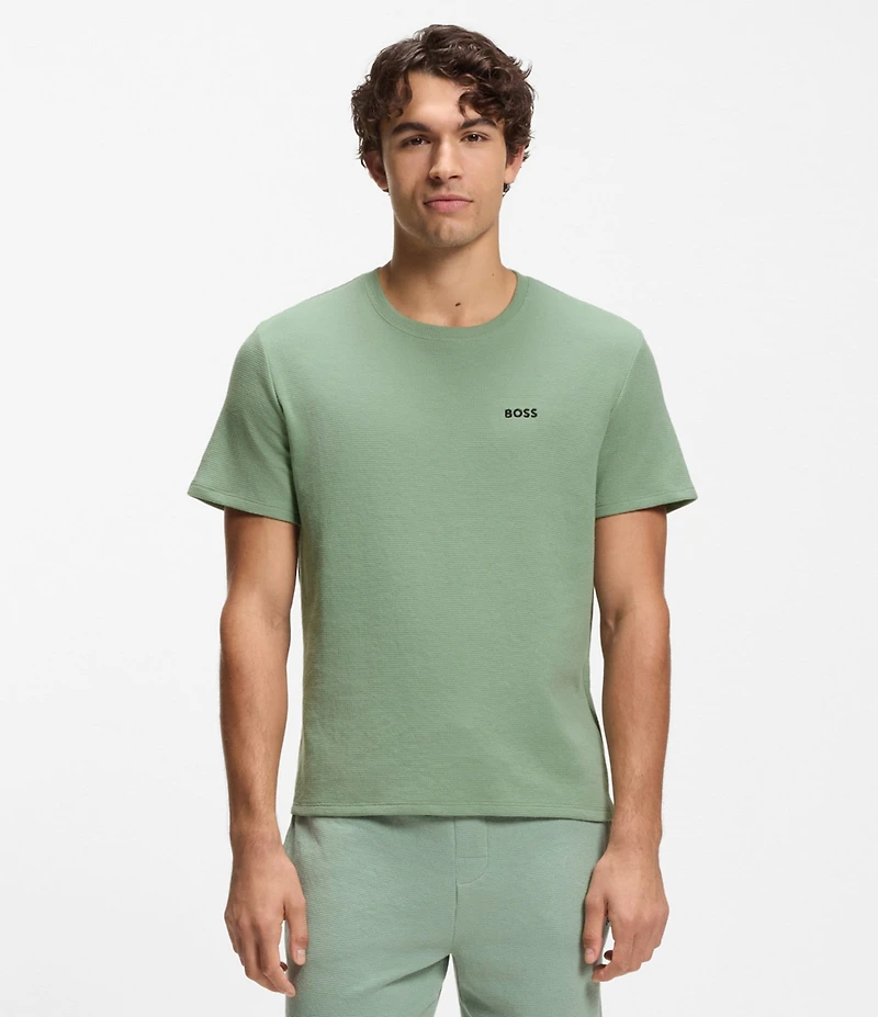 Hugo Boss Short Sleeve Waffle T-Shirt
