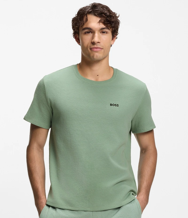 Hugo Boss Short Sleeve Waffle T-Shirt