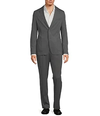 Hugo Boss Slim Fit Flat Front 2-Piece Dressletic Suit