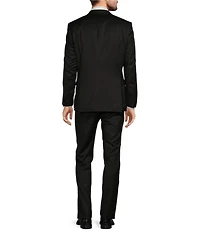 Hugo Boss Slim Fit Flat Front Solid Pattern 2-Piece Suit
