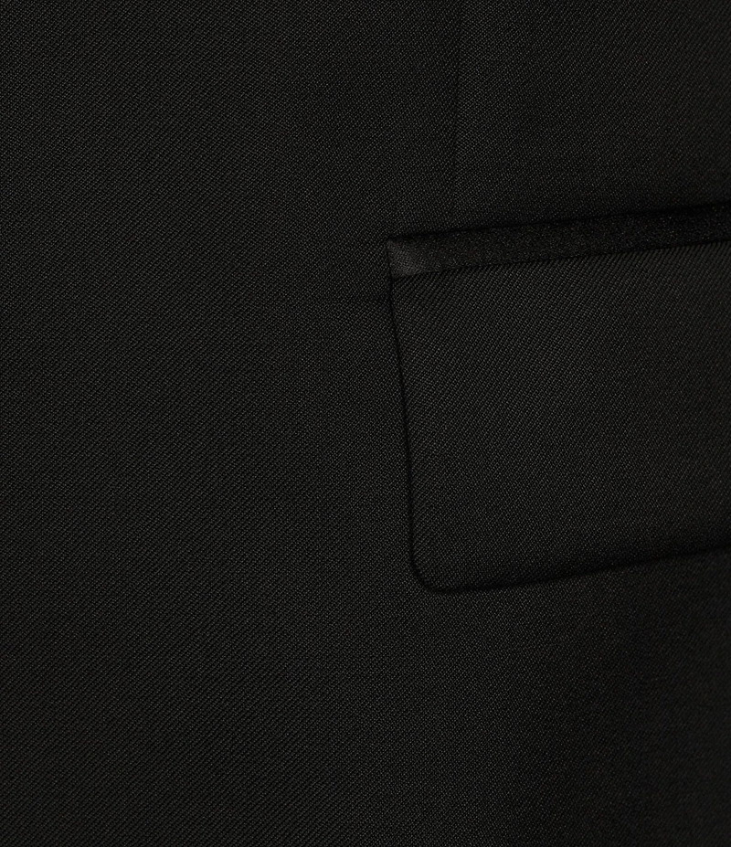 Hugo Boss Slim Fit Flat Front Solid Pattern 2-Piece Suit