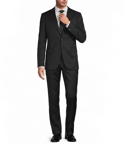 Hugo Boss Slim Fit Flat Front Tuxedo Style 2-Piece Suit