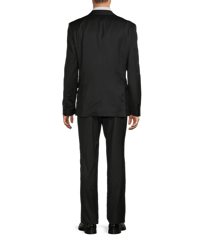 Hugo Boss Slim Fit Flat Front Tuxedo Style 2-Piece Suit