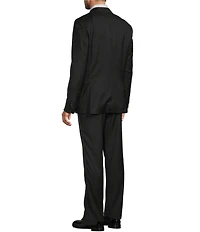 Hugo Boss Slim Fit Flat Front Tuxedo Style 2-Piece Suit