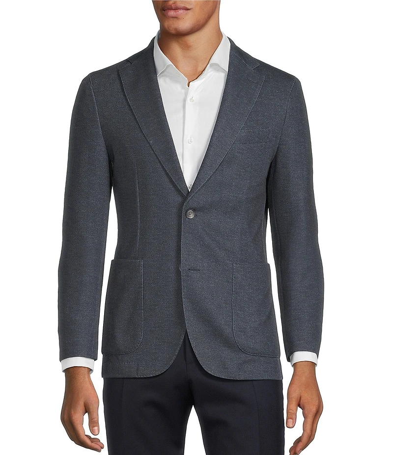 Hugo Boss Slim Fit Micro Pattern Sport Coat