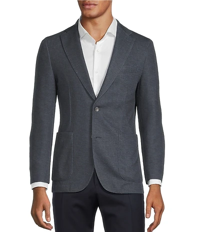 Hugo Boss Slim Fit Micro Pattern Sport Coat