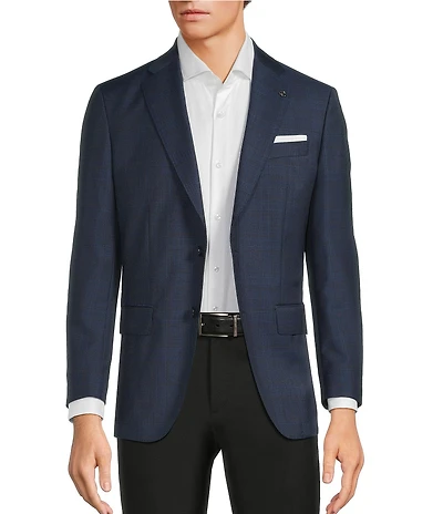Hugo Boss Slim Fit Plain Check Sport Coat
