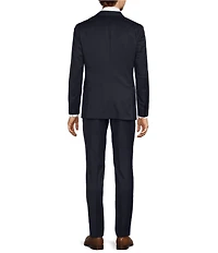 Hugo Boss Slim Fit Solid Flat Front 2-Piece Suit