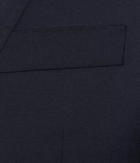 Hugo Boss Slim Fit Solid Flat Front 2-Piece Suit