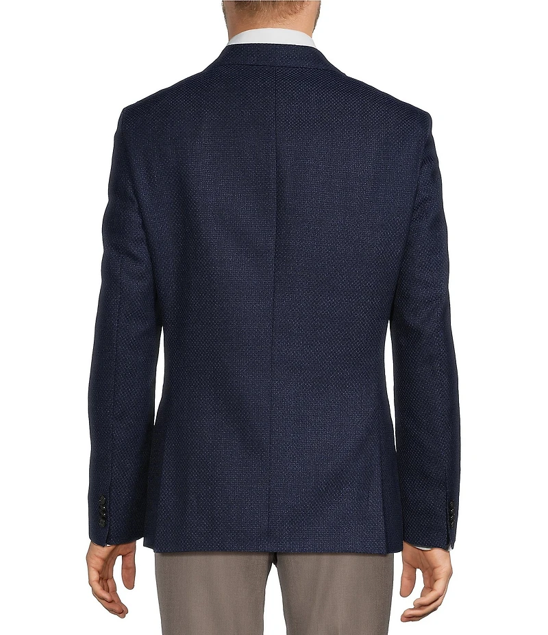 Hugo Boss Slim Fit Textured Micro Pattern Sport Coat