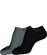 Hugo Boss Assorted Solid Ankle Socks 2-Pack