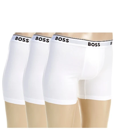 Hugo Boss Solid Power Boxer Briefs 3-Pack